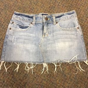 Aeropostale denim skirt size 3/4